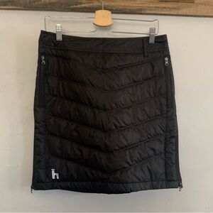 Heim-Made Minne Skirt black puffer down mini women’s Large